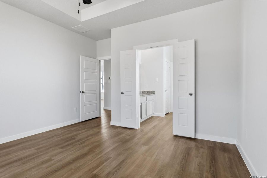 Spacious, unfurnished interior of a new home in Katzer Ranch, Converse (Image 14). Spacious, unfurnished interior of a new home in Katzer Ranch, Converse (Image 14).