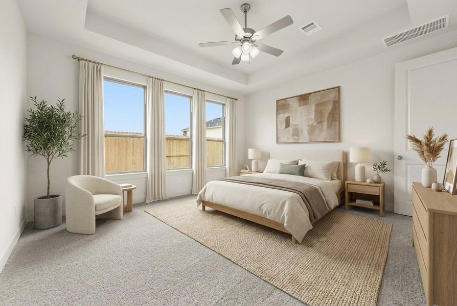 Virtually staged image. Features, selections and colors may vary.