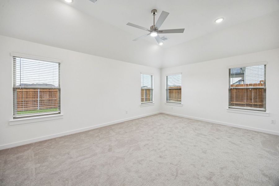 Primary Suite in the Gilmour II home plan by Trophy Signature Homes – REPRESENTATIVE PHOTO (sterling)