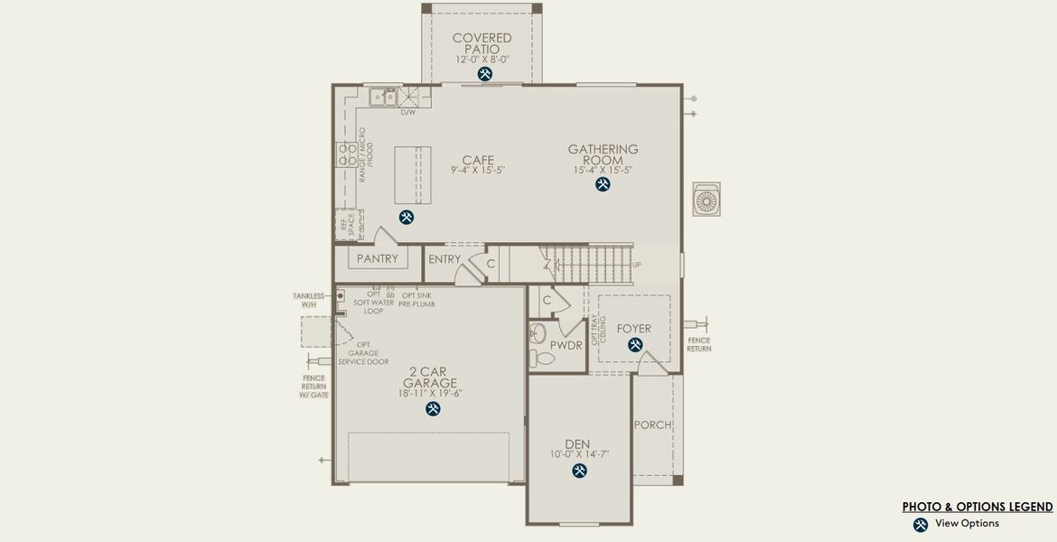 2D floor plan layout of this home in Upper Canyon, Phoenix, AZ (Image 4). 2D floor plan layout of this home in Upper Canyon, Phoenix, AZ (Image 4).
