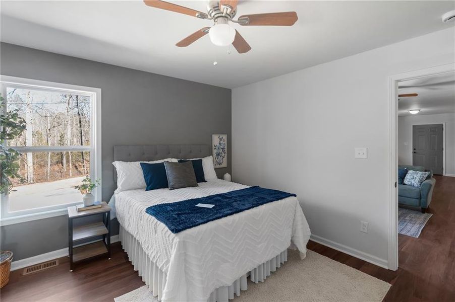 Furnished interior view inside a new home in , Martin (Image 8).