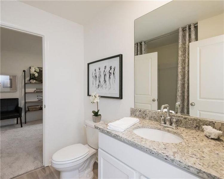 Furnished interior view inside a new home in Shoals Crossing, Conyers (Image 16).