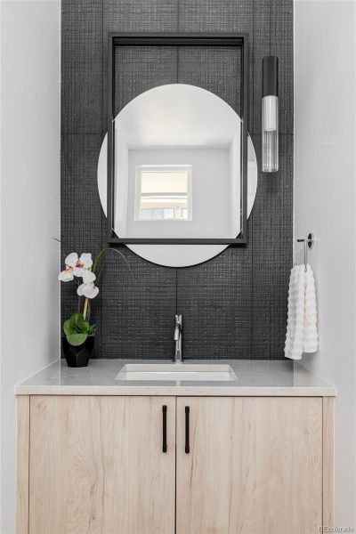 Main Floor Powder Room Main Floor Powder Room