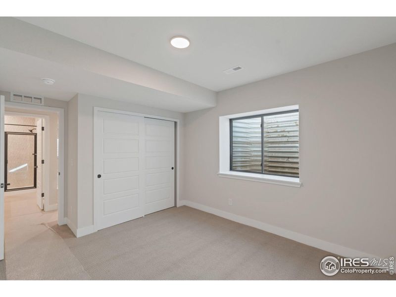 Bedroom #5 in Finished Basement