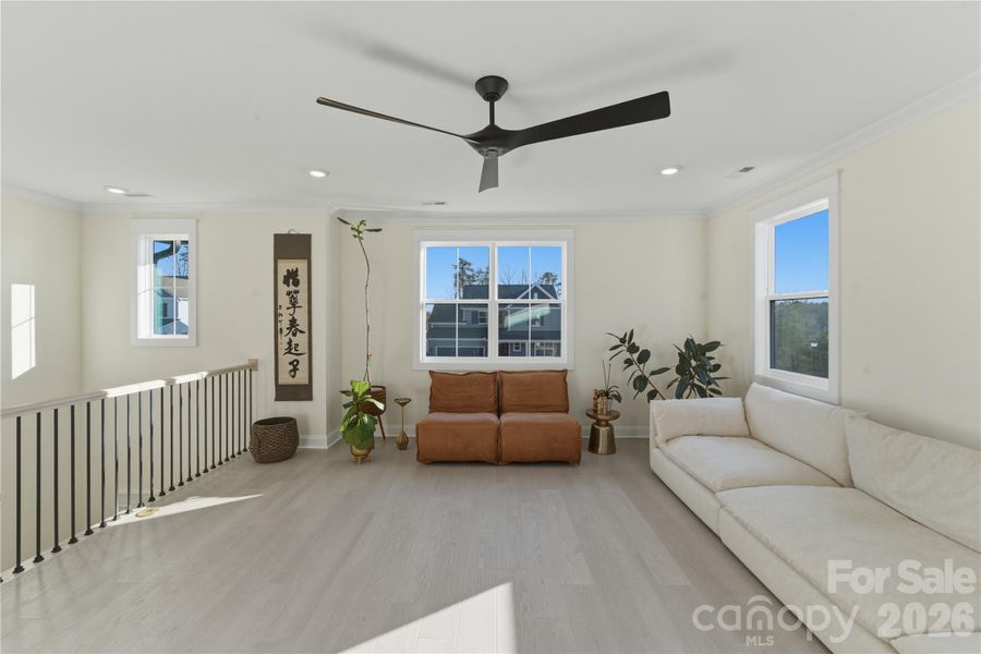 Furnished interior view inside a new home in Windell Woods, Tega Cay (Image 37).