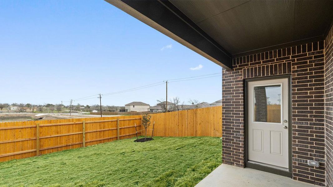 Exterior details and patio area of a home in Palomino, Manor (Image 22). Exterior details and patio area of a home in Palomino, Manor (Image 22).