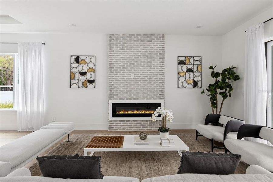 Furnished interior view inside a new home in , Winter Park (Image 8).