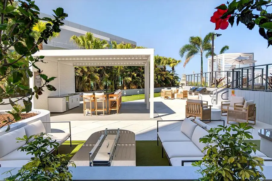 Exterior details and patio area of a home in , St. Petersburg (Image 2). Exterior details and patio area of a home in , St. Petersburg (Image 2).