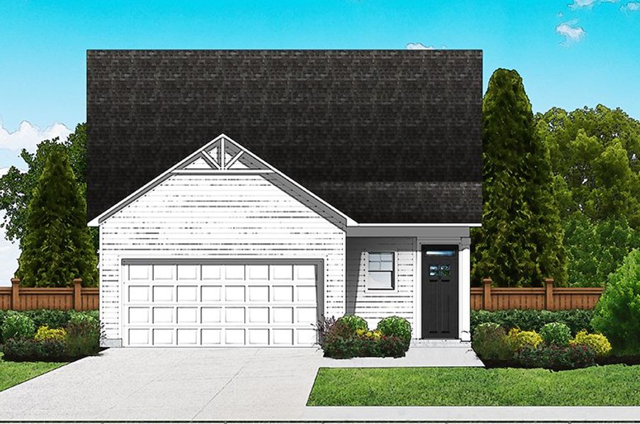 Elevation C - Extended Porch