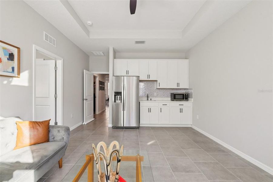 Furnished interior view inside a new home in , San Antonio (Image 55). Furnished interior view inside a new home in , San Antonio (Image 55).