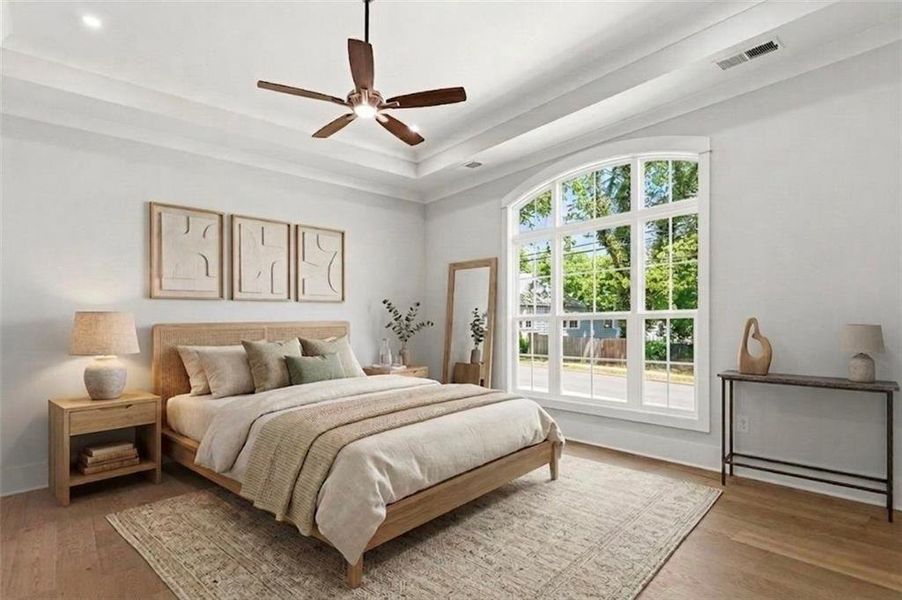 Furnished interior view inside a new home in , Ball Ground (Image 20).