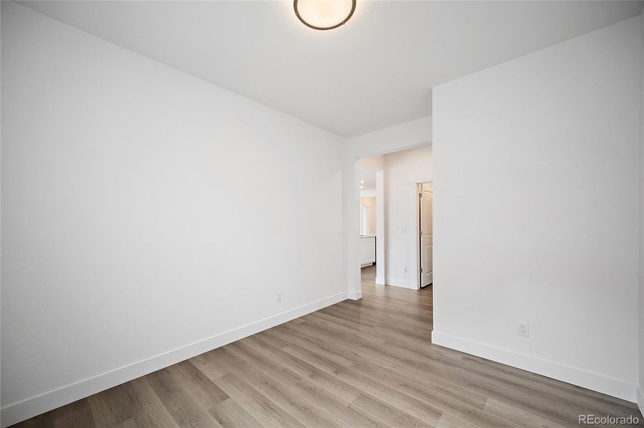 Spacious, unfurnished interior of a new home in Jackson Creek, Monument (Image 32).