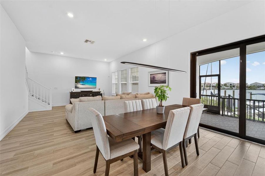 Furnished interior view inside a new home in SouthShore Yacht Club, Ruskin (Image 8).