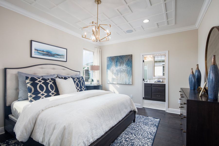 Furnished interior view inside a new home in Lakes at Harmony, St. Cloud (Image 6).