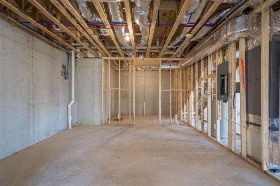 In-progress construction of a new home in , Talking Rock, GA (Image 35).