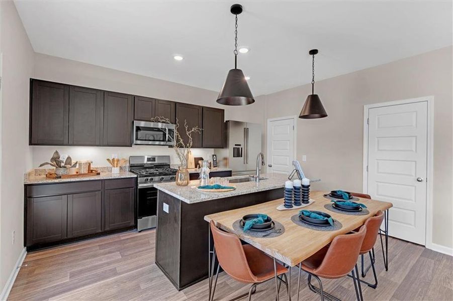 Furnished interior in a model home at Salacoa in Calhoun (Image 22). Furnished interior in a model home at Salacoa in Calhoun (Image 22).