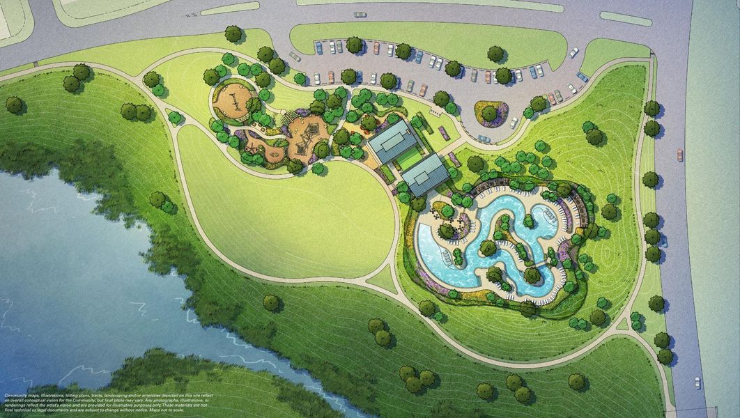 Community amenities in Brookewater, Rosenberg (Image 6).