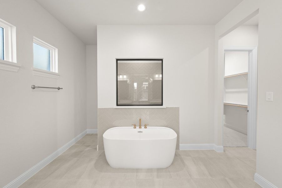 Furnished interior view inside a new home in Bridgewater, Midlothian (Image 12).