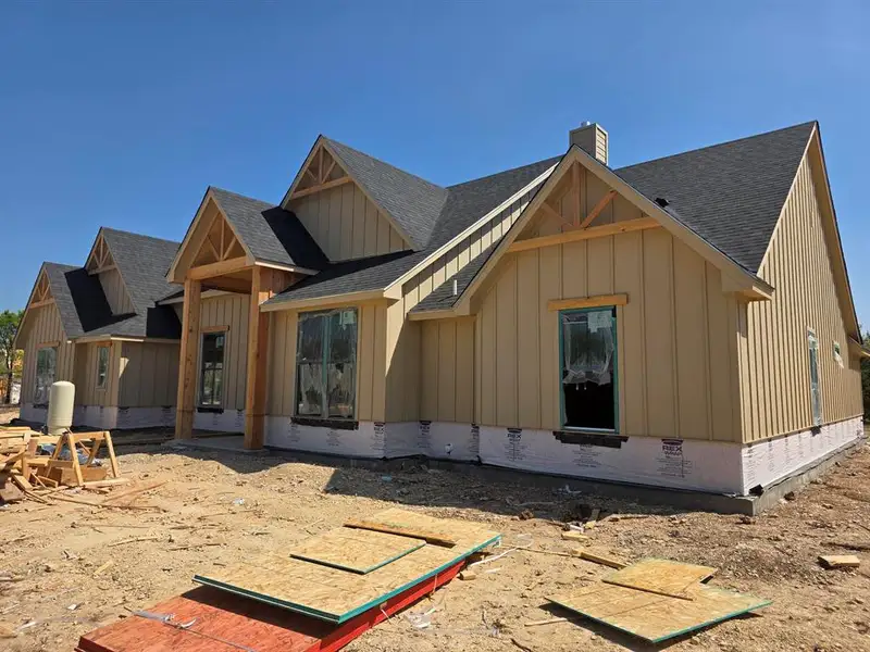 In-progress construction of a new home in Timberview Preserves, Weatherford, TX (Image 9). In-progress construction of a new home in Timberview Preserves, Weatherford, TX (Image 9).