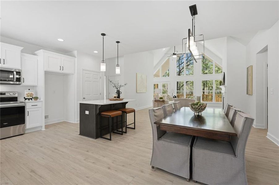 Furnished interior view inside a new home in , Gainesville (Image 19). Furnished interior view inside a new home in , Gainesville (Image 19).