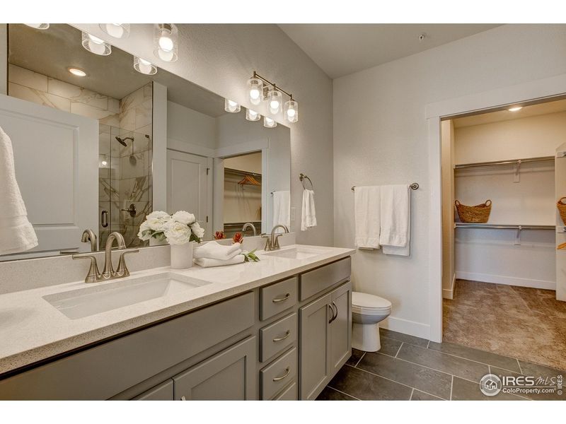 Furnished interior view inside a new home in , Loveland (Image 24).