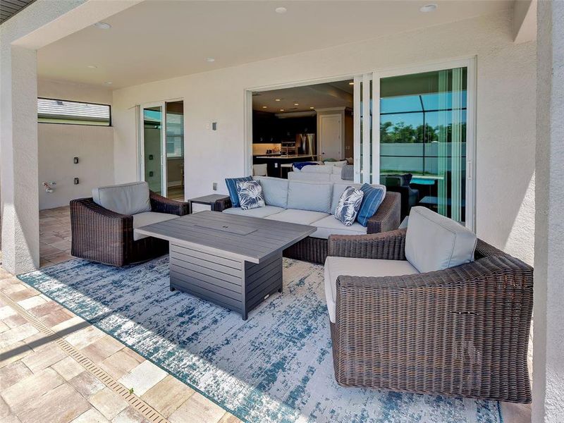 Exterior details and patio area of a home in , Nokomis (Image 36). Exterior details and patio area of a home in , Nokomis (Image 36).