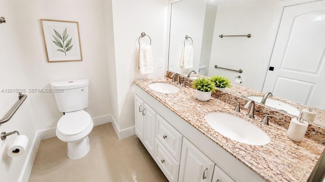 Furnished interior view inside a new home in , Miami (Image 17). Furnished interior view inside a new home in , Miami (Image 17).