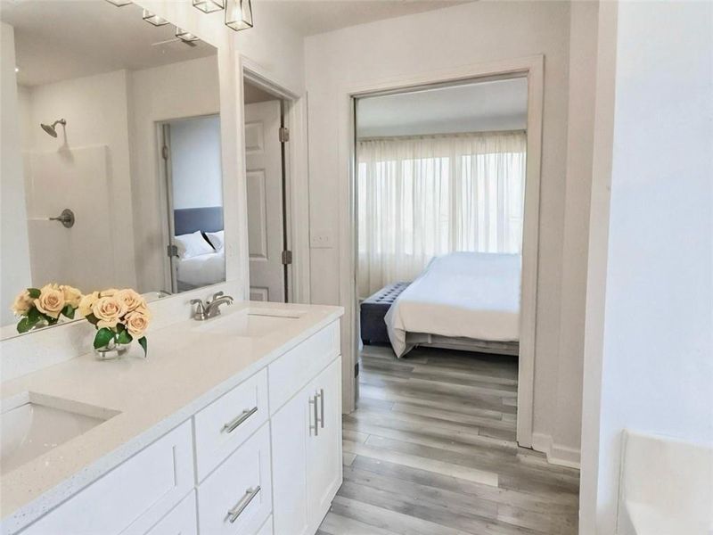 Furnished interior view inside a new home in , Fairmount (Image 10). Furnished interior view inside a new home in , Fairmount (Image 10).