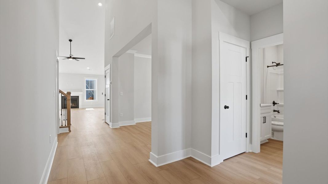 Furnished interior view inside a new home in Mulberry Estates, Simpsonville (Image 5).