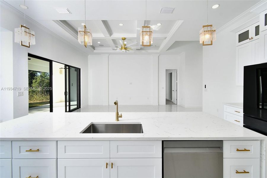 Furnished interior view inside a new home in , Lehigh Acres (Image 17).