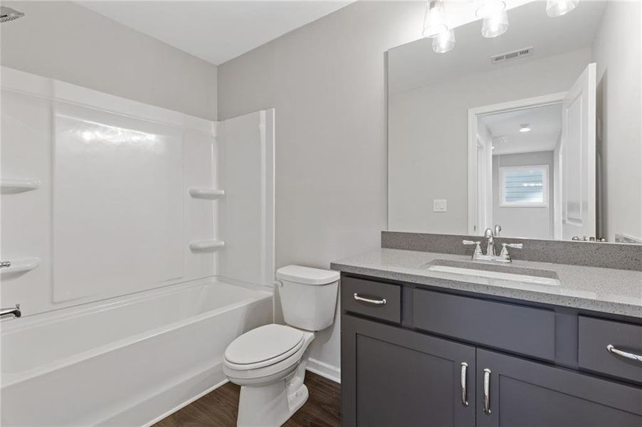 Furnished interior view inside a new home in , Dacula (Image 9).