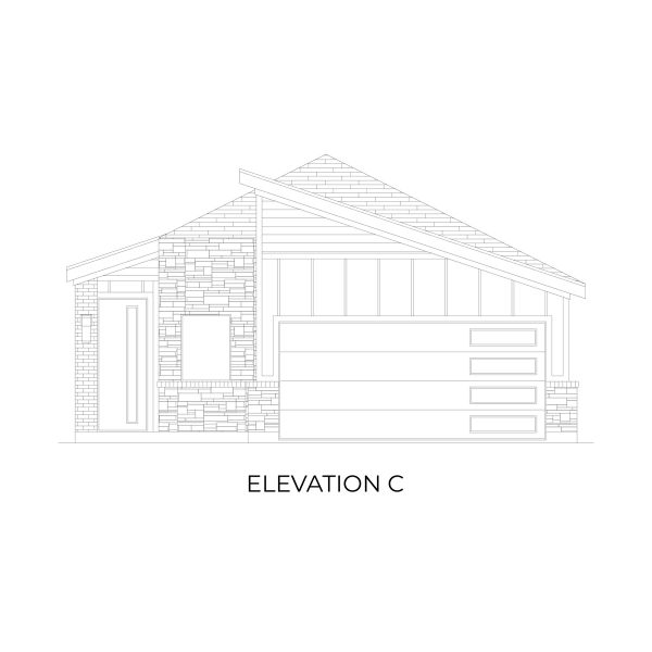 Representative rendering of the exterior for the Grant F by First Texas Homes (Image 6).