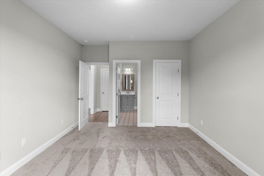 Downstairs Bedroom & Bathroom | 5511 Sweetwater Drive, Main-Level Suite Downstairs Bedroom & Bathroom | 5511 Sweetwater Drive, Main-Level Suite