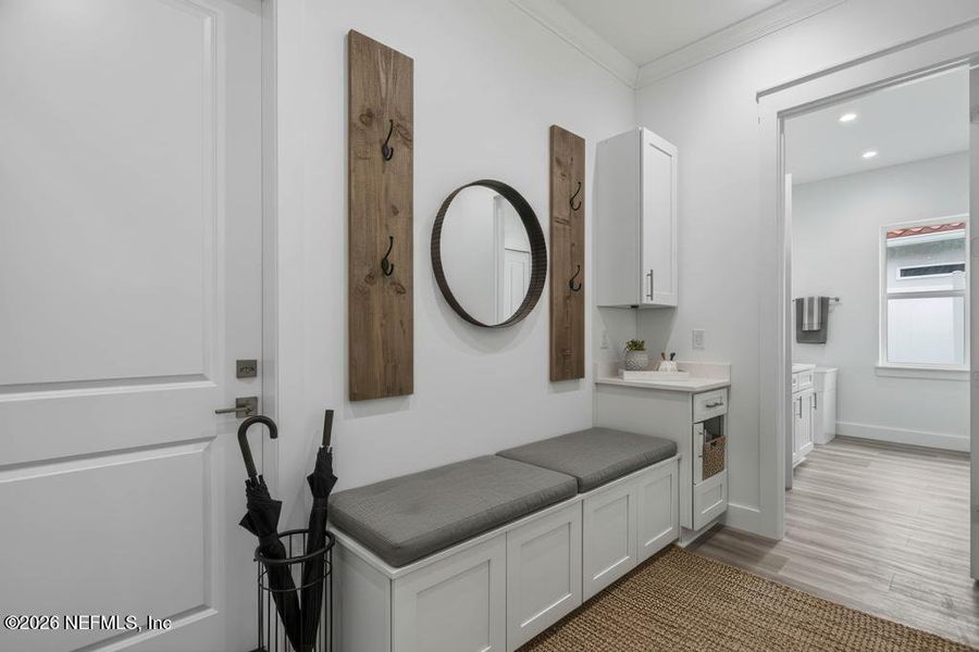 Furnished interior view inside a new home in , St. Johns (Image 9).