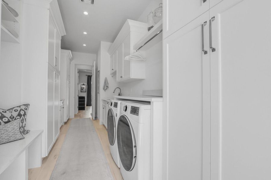 Furnished interior view inside a new home in , Jupiter (Image 24).