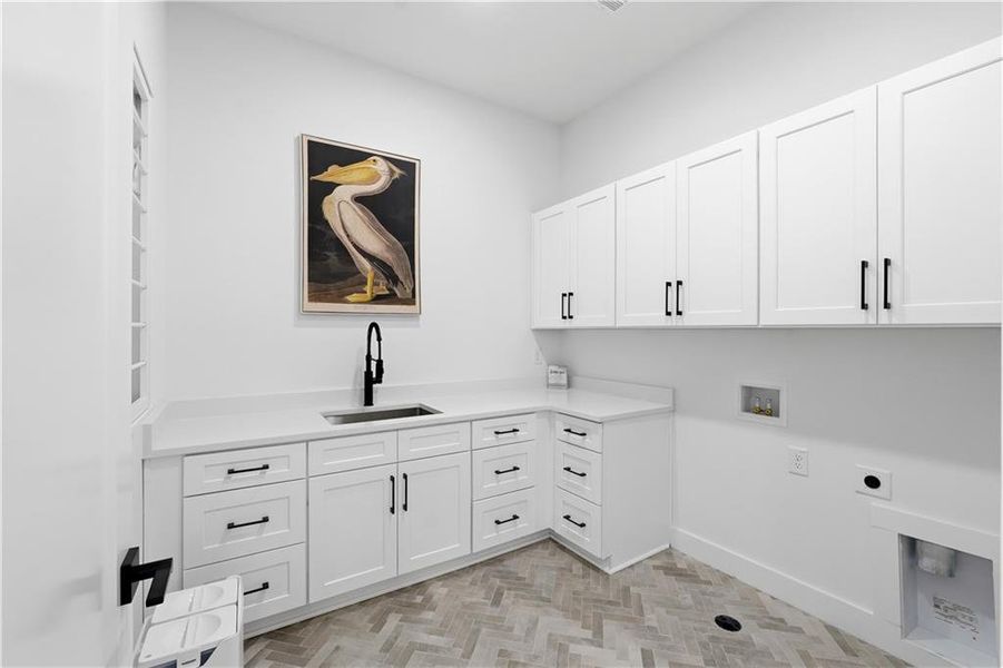 Furnished interior view inside a new home in Echo at Crabapple, Milton (Image 60).