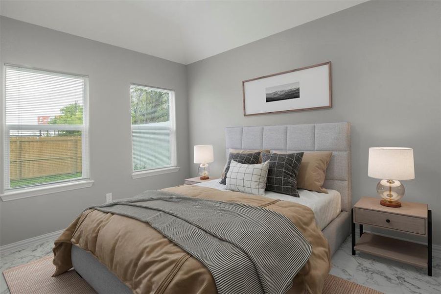 Furnished interior view inside a new home in , Dallas (Image 15). Furnished interior view inside a new home in , Dallas (Image 15).