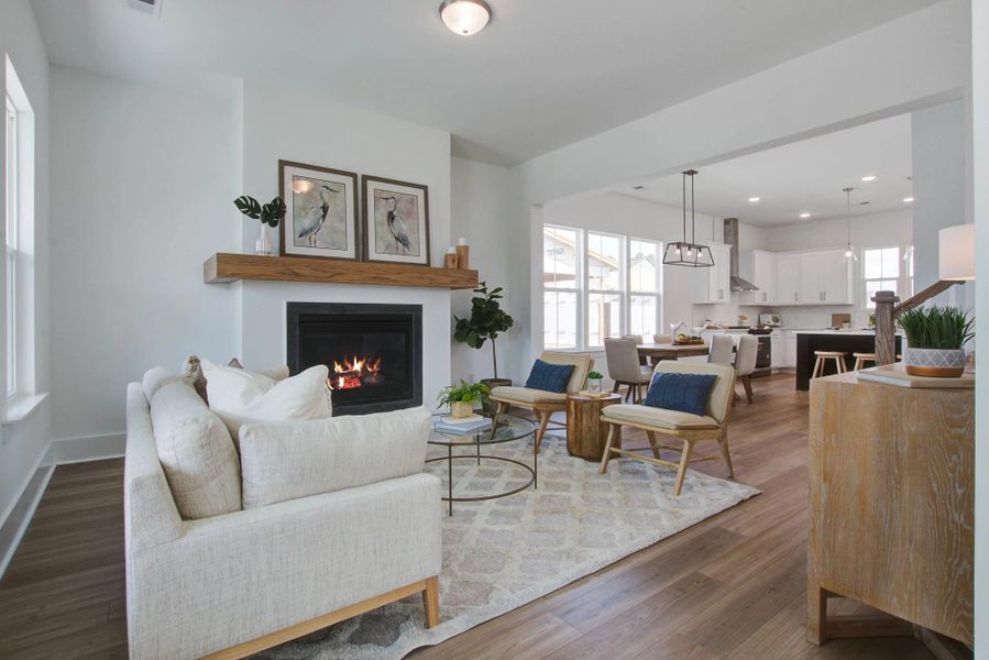 Representative furnished interior of a home built from the Givhans by Ashton Woods in Midtown at Nexton, Summerville (Image 12).