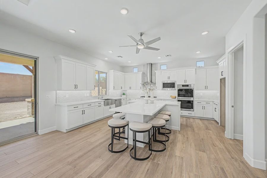 Furnished interior view inside a new home in Bellero Estates, Queen Creek (Image 11).