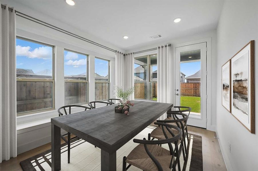 Furnished interior view inside a new home in Mantua Point: 40ft. lots, Van Alstyne (Image 16). Furnished interior view inside a new home in Mantua Point: 40ft. lots, Van Alstyne (Image 16).