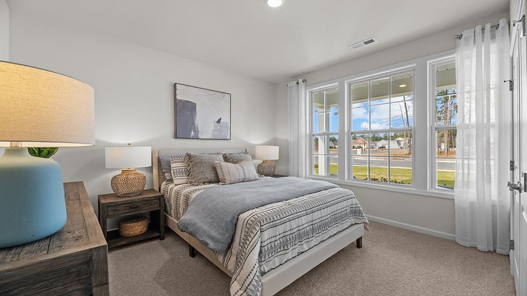 Representative furnished interior of a home built from the Clifton by D.R. Horton in Quarry Hills - Freedom, Swepsonville (Image 4).