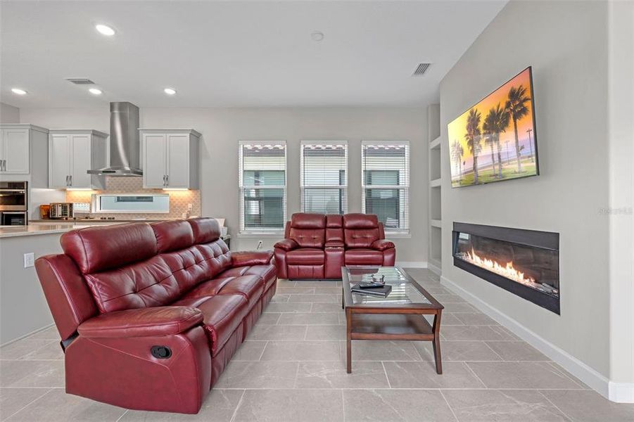 Furnished interior view inside a new home in Hampton Green at Providence, Davenport (Image 10).