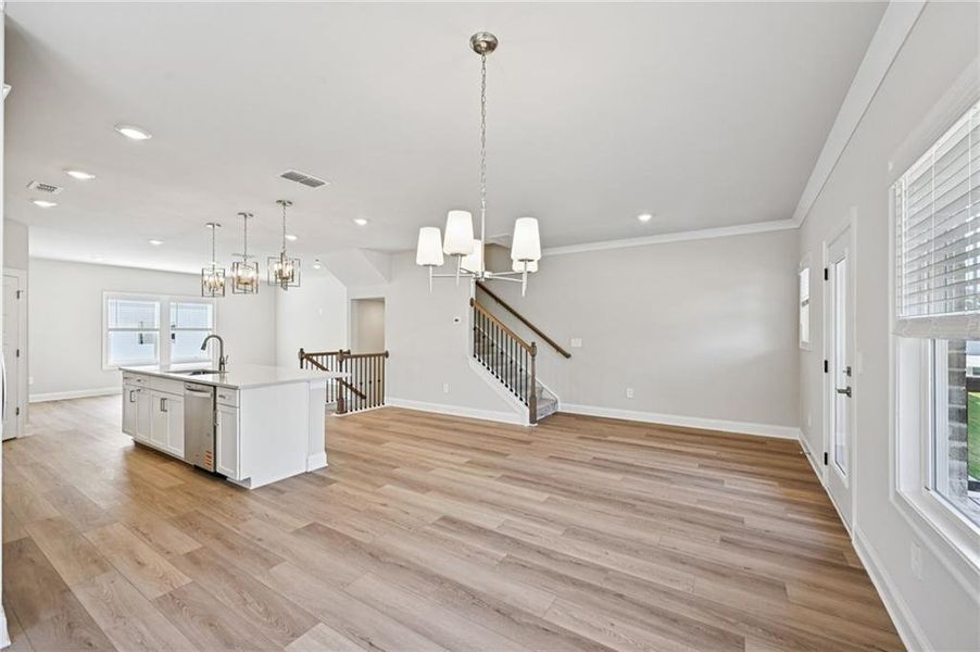 Spacious, unfurnished interior of a new home in , Lawrenceville (Image 28).