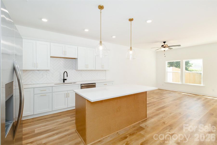 Furnished interior view inside a new home in , Charlotte (Image 9).