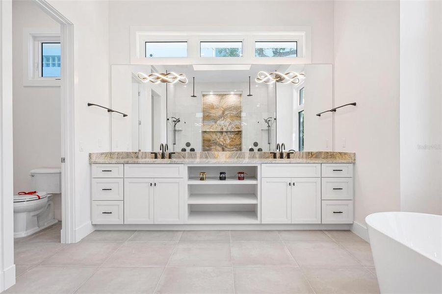 Furnished interior view inside a new home in , Sarasota (Image 11).