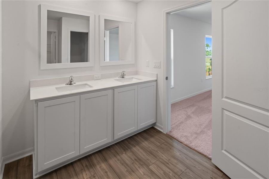 Furnished interior view inside a new home in Peach Crossings, Winter Haven (Image 5).