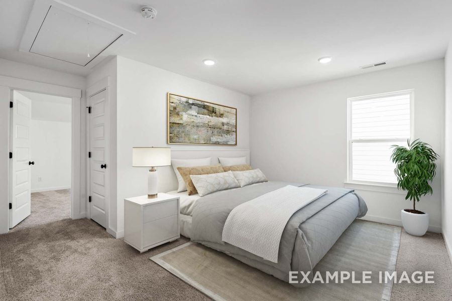 Representative furnished interior of a home built from the The Ash A by Davidson Homes LLC in Woods Crossing, Gallatin (Image 8).