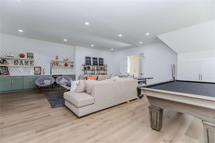 Furnished interior view inside a new home in , Dacula (Image 51).