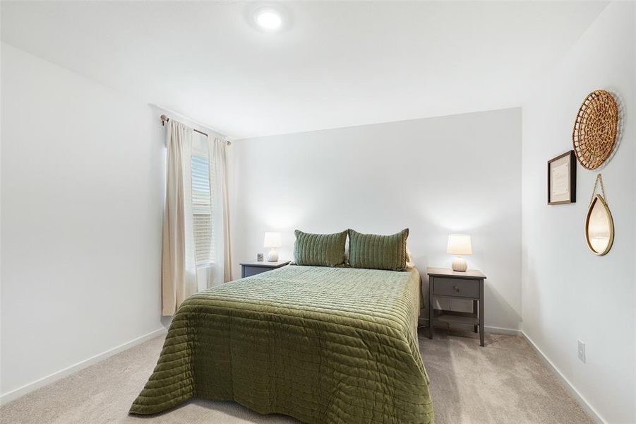 Furnished interior view inside a new home in Mobberly Farms, Pilot Point (Image 15).