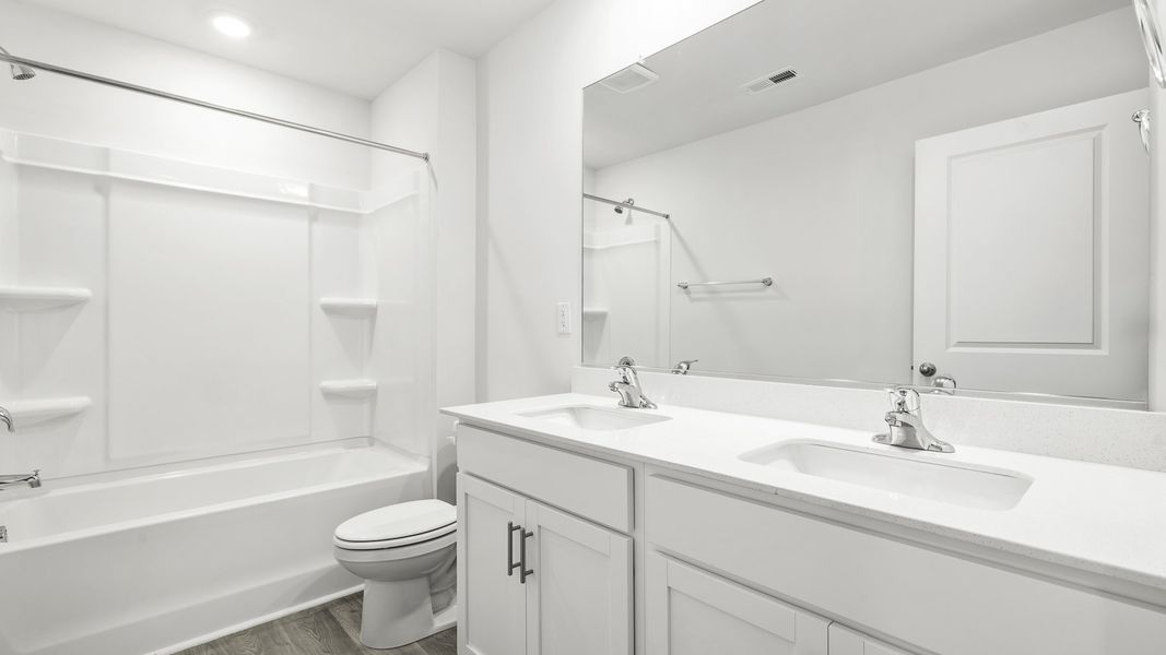 Furnished interior view inside a new home in Country Creek, Lexington (Image 5). Furnished interior view inside a new home in Country Creek, Lexington (Image 5).